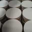 Geyee 48 Pcs Round Paper Mache Boxes with Lids, 3.9 Inch Small Mini Nesting Cardboard Gift Boxes for DIY Crafts Decoupage Painting Jewelry Storage and Party Favors