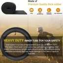 (1 Set) 3.00-12 Dirt Bike Tire and Inner Tube Set - Universal Replacement 80/200-12 Knobby Motocross Bike Tire and Tube for Honda CRF70F/XR70, Yamaha TTR 90, and More - With Vulcanized TR87 Valve Stem