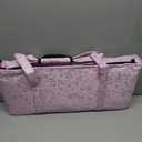 TIASUSAN American Mahjong Game Set, 166 Pink Tiles, Pink Bag and Entire Accessories, 4 All-in-One Rack/Pushers, Mahjong Tiles Set, 18 inches x 5 inches x 3 inches