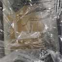 Suraielec Farmhouse Floor Lamp with Night Light, Rustic Standing Lamps for Living Room, Beige Linen Drum Lampshade, Oil Rubbed Bronze Finish, Traditional Floor Lamps for Bedroom Home Decor,Foot Switch