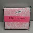 Betsey Johnson - King Bed Sheets, Fade & Wrinkle Resistant Bedding Set with Matching Sham(s), Soft & Lightweight (Fairytale Floral Pink, King)
