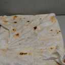 Burrito Baby Blanket, Tortilla Swaddle Blanket, Taco Blanket for Newborn Toddler, 285 GSM Soft Flannel Wearable Wrap Funny Gifts for Baby Shower & First Christmas Boy Girl 0-3 6 9 Months (Beige)