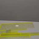 Acrylic Ruler 7 Piece Set, Non Slip Rings 50 Pieces, Quilting Rulers, Size (6"x24"), (2"x24"), (3"x18"), (3"x8"), (1.5"x12"), (1"x12"), (1"x6") (Yellow-7 Piece Set)