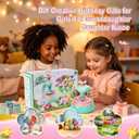 Girls Toys, Gifts for Granddaughter Daughter Niece Ages 4-6 | Mess-Free Reusable Screen-Free Develop Fine Motor Skills, Rainy Day Indoor Birthday Party Gift Easy To Use