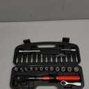 Torque Wrench Bicycle,1/4 inch drive 2.3-24.9 N.M/20-220IN.LB, Bike Torque Wrench Set,30PCS Click Torque Wrenches with 1/4 Ratchet Wrench, Extension Bar, Sockets for Bicycle