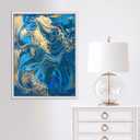 Pixy Canvas Floater Frame 9x12 for 3/4 (0.75) inch Deep Canvas Paintings/Canvas Prints/Wood Canvas Panels/Wall Art/Wall Decor/Home Decor/Artwork (White, 9 x 12 inch, Portrait)