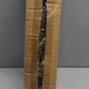 Gold Curtain Rods for Windows 32-50 inch with Twisted Cage Finials, Adjustable Curtain Rod Set with Brackets, Heavy Duty for Bedroom, Kitchen, Decorative 5/8" Diameter