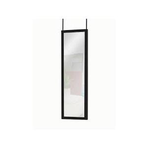 Mirrotek Door Mirror Hanging 14" x 48", Black 
