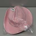 Kids Cowboy Hat for Girls Boys Western Cowgirl Hat for Kid with Buckle Belt Unisex Wide Brim Fedora Hat (Medium)