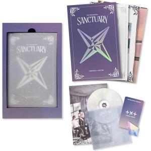 TXT - [The Star Chapter: SANCTUARY] (Standard - SAVIOR Ver.) Book Frame + Photobook + Poster + CD + Postcard + Sticker + Ice Piece Card + Photo Card + 5 Extra Photocards