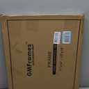 GMFrames 11x14 Diploma Degree Frame with Purple Mat or Display 15x18 Certificates without Mat,Solid Wood,Black Finish with Intricate Black Rope Detail,UV Protection Acrylic