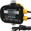 Smart Pump Controller with 2 Modes Digital Display, BSPP G1 Threaded Interface, Adjustable Pressure, High Power, Easy Install, for Home, Garden, Industrial Use
