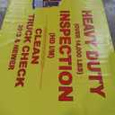 CTC CLEAN TRUCK CHECK ADVERTISING VINYL BANNER, 10Ft Wide x 5Ft Tall