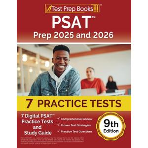 PSAT Prep: Digital PSAT Practice Tests and Study Guide: [9th Edition]