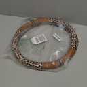 Road Comforts Leopard Steering Wheel Cover - Made with PVC Leather Cheetah Print - Anti-Slip, Universal Fit 14 1/2 inches to 15 inches - Brown