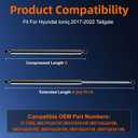 Qty (2) 81771-G200 Liftgate Replacement Lift Support for Hyundai Ioniq 2017-2022 Tailgate Rear Hatch, Trunk Shock Strut for Kia Sportage 1995-2002 Replace OE# 011508, 0K01F62610F