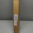 Pushglossy 2 Pcs Door Bottom Seal with Vinyl Fins Threshold Strip, White