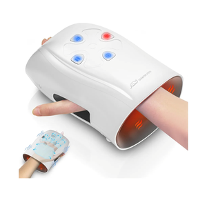 Snailax Hand Massager with Heat and Compression for Arthritis, Carpal Tunnel Finger Numbness, FSA Eligible, Cordless Hand Massager for Palm & Wrist Circulation, Valentines Day Gifts for Her, Him