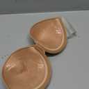 Wekofi Women's Strapless Push Up Padded Underwire Sticky Invisible Adhesive Bra for Backless Dress (Nutmeg Brown, D)