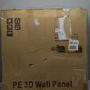 Art3d 20Pcs Large Size 105 Sq.FT 3D Self-Adhesive Foam Brick Wall Panels, Red Brown (20 Pack)