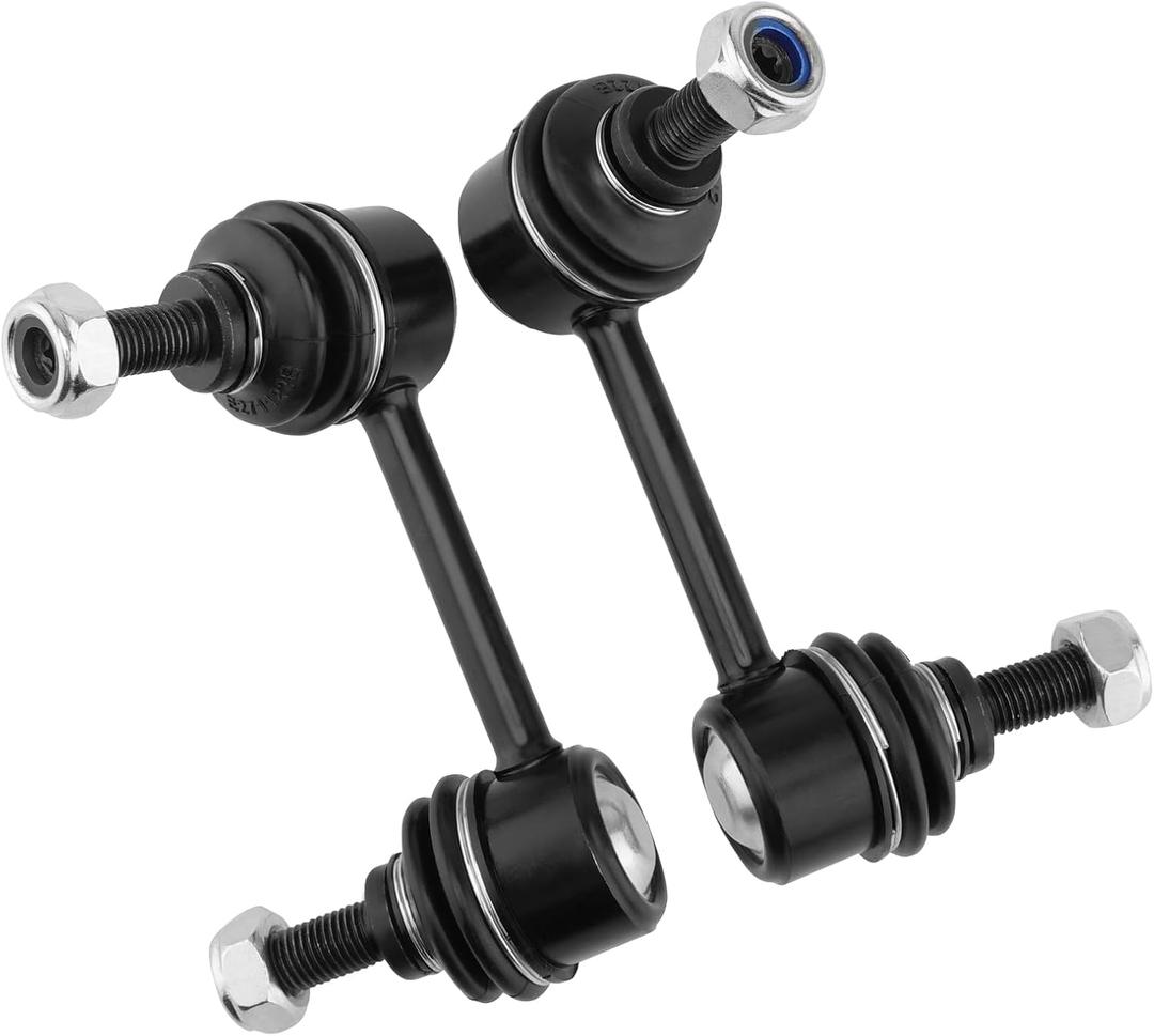 Rear Sway Bar Stabilizer End Links Zinc Nickel Alloy 2 Pcs Left & Right, Compatible With 2002-2006 CR-V 4WD & FWD, Replaces#: 52321S9A003 & 52320S9A003, K80369 & K80370
