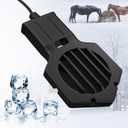 500W Pond Heater, Stock Tank Heater & Submersible Water Heater for Livestock Automatic Thermostat Controller, Non-Conductive Premium Deicer Outdoor Water Heater for Winter