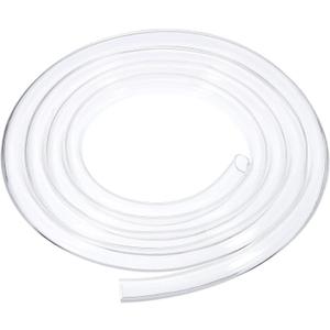 uxcell PVC Tubing, 18mm ID x 23mm OD - 10 Feet Long Clear Vinyl Water Pipe, Lightweight Plastic Flexible Water Pipe for Aquaponics, Air Hose, Irrigation