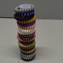 Spiral Hair Ties 20 Pieces No Crease Coil Elastics - No Damage Phone Cord Ponytail Holders, Traceless Plastic Bands, Spiral Bracelets (Mixed Matte Color)