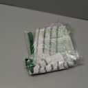 jinchan Small Stall Shower Curtain 48x72 inches Grey and White Modern Farmhouse Striped Waterproof Fabric Shower Curtains for Bathroom with 7 Hooks Machine Washable