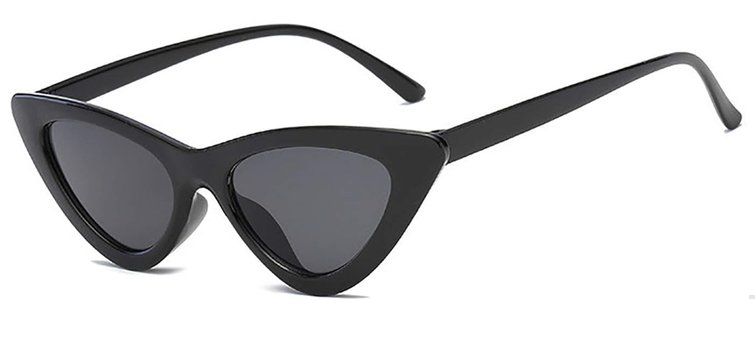 Retro Vintage Narrow Cat Eye Sunglasses for Women 90s Small Chic Style Trendy Sunnies UV400 Protection FZN7514