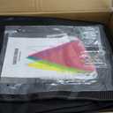 48 inch Tree Swing, Larger Saucer Flying Swing for Whole Family, 900lbs Weight Capacity, with Adjustable Hanging Straps, for Outdoor Backyard, Gifts for Kids, Black