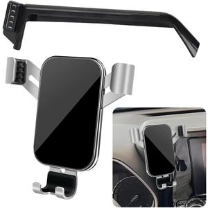 Car Phone Holder for Toyota Highlander 2020 2021 2022 2023 2024 2025 2026 L LE XLE XSE [ 8 inch Touch Screen ]Auto Interior Accessories Best Cell Phones Mount Cellphone Mobile Navigation Stand