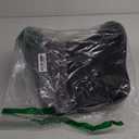 Lumbar Support Pillow, Memory Foam Lumbar Pillow for Lower Back Pain Relief, Back Support Pillow for Office Chair, Car Seat - Black