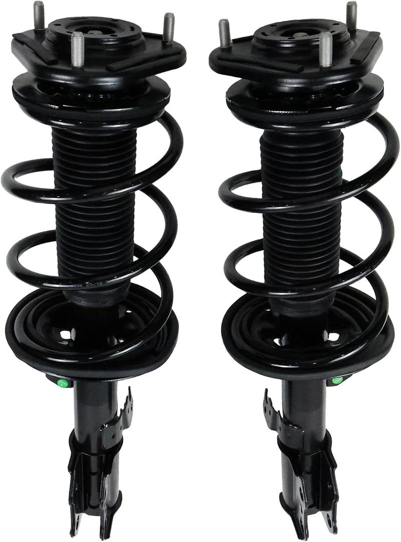 2 PCS Front Strut Shock Assembly w Coil Spring Compatible with Toyota Corolla 2009-2013, Matrix 2011-2013, Replacement OE: 472597 472598