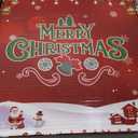 9 FT Christmas Cedar Garland, Thick Green Cypress Garlands, Real Touch Pine Garlands, Realistic Garland Christmas Decorations for Outdoor Indoor Table Mantel Railing Stair Porch Decor (Style-2)