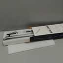 SUPERDANNY Eye-Caring LED Desk Lamp 360 Flexible Gooseneck Work Lamp with Desk Side Clamp Touch Control 3 Light Colors Smooth Dimming Task Lighting Reading Light for Home Office College Dorm, Black