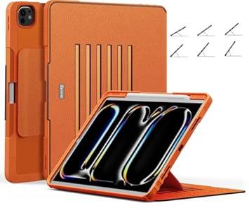 ZtotopCases for New iPad Pro 13 Inch Case 7th Gen M5(2025)/M4(2024)/ Pro 12.9 Inch 6th/5th/4th Generation 2022/2021/2020, 6-Angle Magnetic Stand, Pencil Holder, Auto Wake/Sleep Cover 