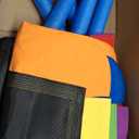 Trekassy 700lb 60" Skycurve Platform Tree Swing for Kids and Adults Wear- Resistant with 2 Hanging Straps (Rainbow)