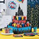 Fun Express Superhero Skyscraper City Treat Stand