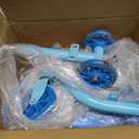 Kids Scooter Ages 3-7 - Three Wheel Preschool Toddler Kick Scooters,Safer Steering,Light Up Wheels, Adjustable Handlebar, Wide Anti-Slip Deck, Birthday for Boys Girls - Blue