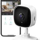 TP-Link Tapo 1080P Indoor Security Camera for Baby Monitor, Dog Camera w/Motion Detection, 2-Way Audio Siren, Night Vision, Cloud & SD Card Storage, Works w/Alexa & Google Home (Tapo C100) (1-Pack, White)