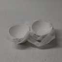 Porcelain Small Serving Bowls, 10 Ounce Dessert Bowls for Ice Cream Snacks Appetizer Candy Dishes, Dishwasher Safe Durable Ceramic White Bowl for Party, Set of 6 (5.5 inch)