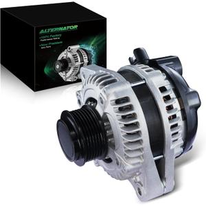 Alternator for:-Honda Odyssey EX EX-L LX Touring 2014-2017 3.5 L V6 GAS, Odyssey SE 2016-2017, 130Amp 12V CW 6-Groove Pulley Replacement OE# 31100-RV0-A11, 11775N, 400-52718R