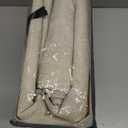 100% Blackout Shield Linen Blackout Curtains for Bedroom 108 Inches Long, Back Tab/Rod Pocket Living Room Drapes, Thermal Insulated Blackout Curtains 2 Panels Set, 50" W x 108" L, Oatmeal