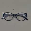 oriopxic Cat Eye Distance Glasses Womens Retro Nearsighted Myopia Glasses, Magnification Strength: -1.0 Diopters