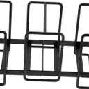 Ciieeo Coffee Shop Cup Holder Organizer Paper Cup Storage Rack Black Countertop