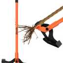 Medium Size Sapling Puller, Heavy-Duty High-Leverage Tree Puller Tool, Fully Uproots Woody Stems  inch - 1  inches, Suitable for Trees, Shrubs, Vines and Thorns with Large Root Systems