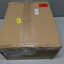 36 Inch Solid Wood Ceiling Fan with Remote,Ceiling Fan no Light,6 Speeds,Noiseless,Reversible DC Motor,Modern Ceiling Fans without Lights for Living Room Bedroom Farmhouse,Patios (Dark walnut & Black)