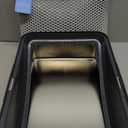 Stainless Steel Cat Litter Box with Lid | XL Extra Large Litter Box for Big Cats | Metal Litter Boxes High Sided | Enclosed Anti-Urine Leakage, Include Litter Mat and All-Metal Litter Scoop (Dark Gray)