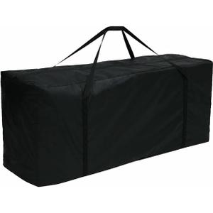 Outdoor Patio Cushion Storage Bags 68Inch Waterproof Extra Large Patio Furniture Cover Cushion Storage Bag with Handle and Zipper